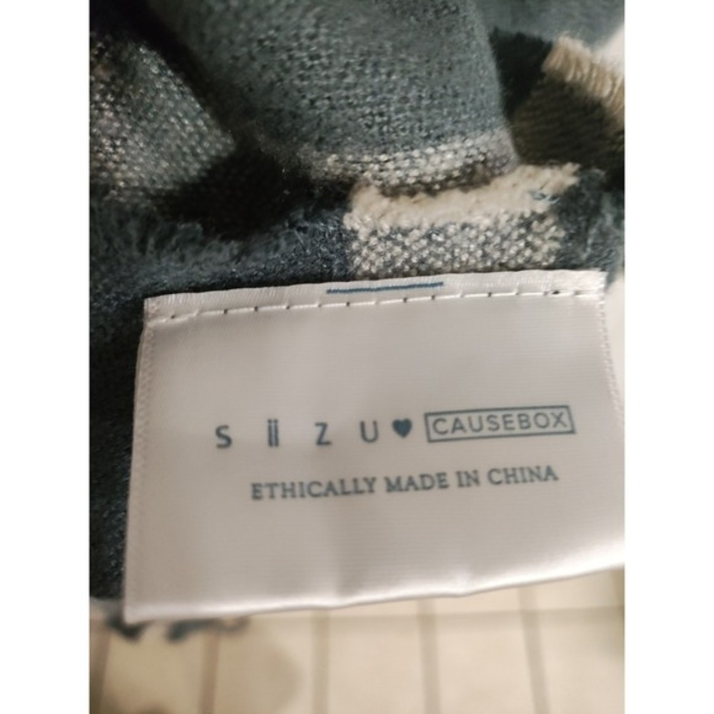 Siizu For Causebox Open Front Women's ‎ Ruana Shawl